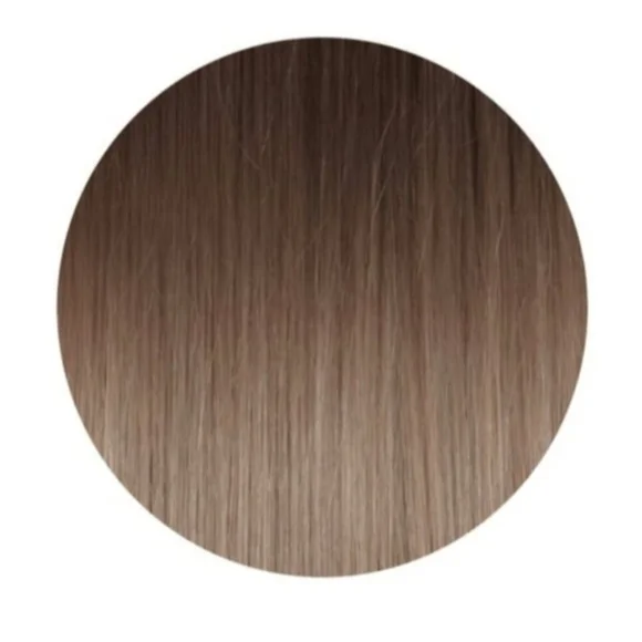 Ultra Seamless Balayage Clip-In Hair Extensions - Medium Dark Brown/Light Blonde - Picture 5 of 6